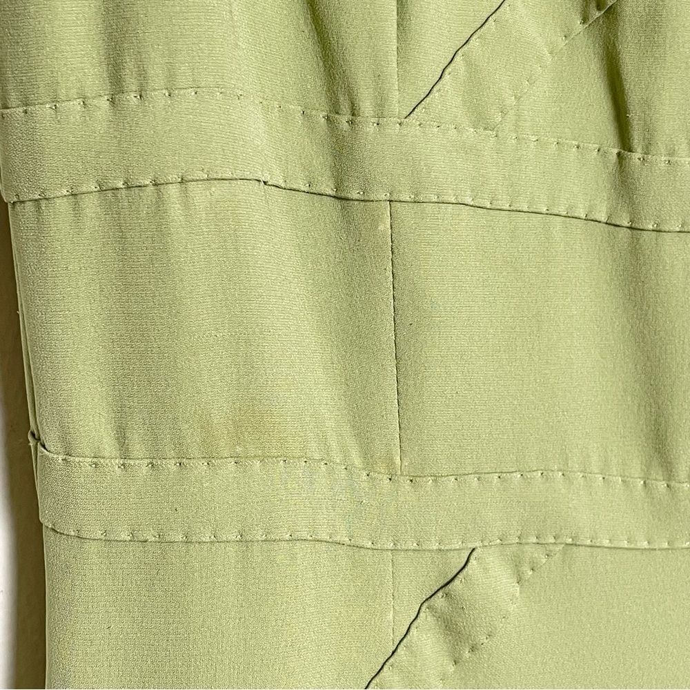 RENA LANGE Y2K Sleeveless Midi Silk Dress Floral Sequins Fairy Ethereal Formal - Picture 8 of 17